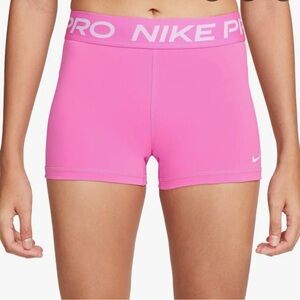 Nike Women's Bright Pink Athletic Shorts